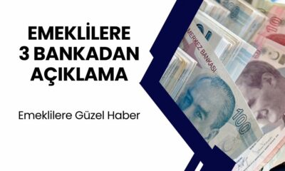 Emekli Maaşını Ziraat, Halkbank ve Vakıfbank'tan Alan Emeklilere Sevindirici Haber Geldi