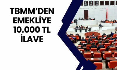 İLAVE ÖDEMELER YATTI! TBMM Onayından Geçti! SSK, Bağkur Emeklilerine 10.000 TL Ödeme Olacak!