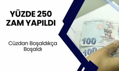 Yüzde 250 Zam Geldi! Vatandaş Dumura Uğradı