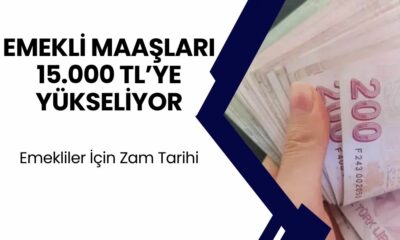 Emekliye Yüzde 20 Zam MÜJDESİ! Maaşlar 15.000 TL'ye Yükseliyor!