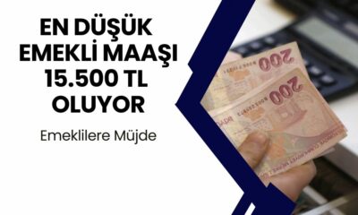 Emeklilere Müjde! En Düşük Maaş 15.500 TL Oluyor