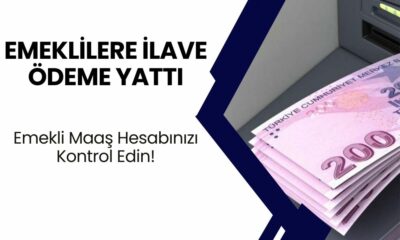 Emeklilere İlave Ödeme Yattı! Emekli Maaş Hesabınızı Kontrol Edin!