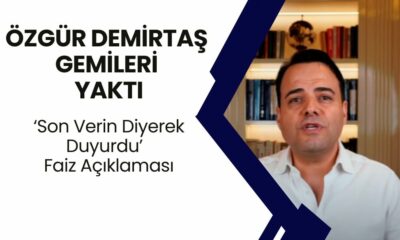 Özgür Demirtaş'tan Faiz İndirimi Açıklaması