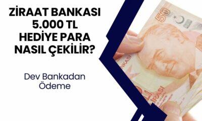 Ziraat Bankası O Kişilere 5000 TL Hediye Ediyor! Başvurmayan Kalmasın