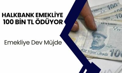 Halkbank'tan Emeklilere DEV MÜJDE ! Emekli Maaşıyla Gelen 100.000 TL İle Geri Dönüyor!