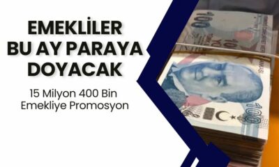 15 Milyon 400 Bin Emekli Ağustos Ayında Paraya Doyacak! Büyük Jest Promosyonlara Yansıdı