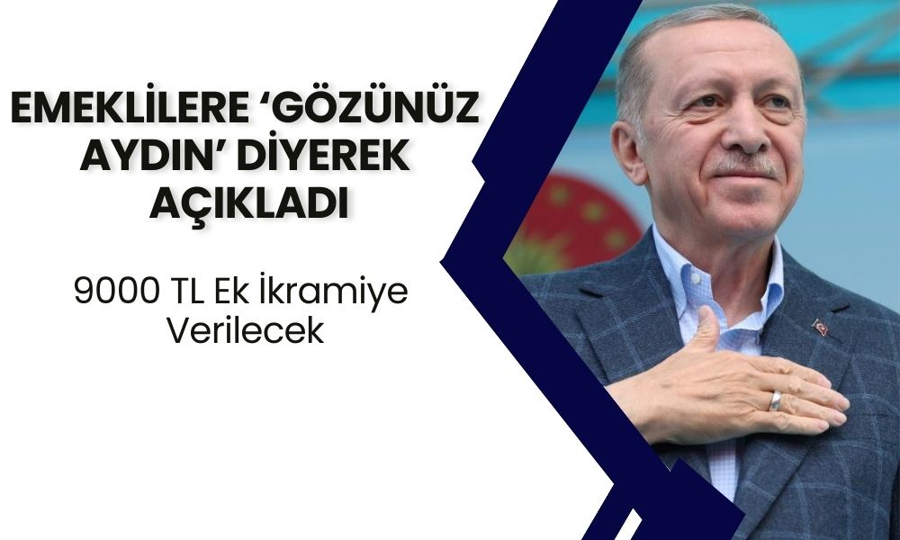 Emeklilere ‘Gözünüz Aydın’ Diyerek Açıkladı! Meclis Kararı ile 9000 TL Ek İkramiye Verilecek