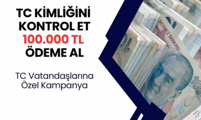 TC Kimlik Numarası Sonu 0-2-4-6-8 Olanlara 100.000 TL Ödeme Yattı