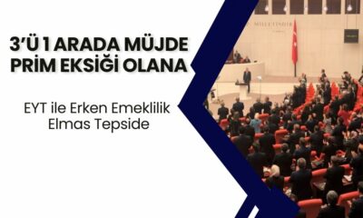 Prim Eksiği Olana 3’ü 1 Arada Müjde! Mini EYT ile Erken Emeklilik Elmas Tepside Geliyor