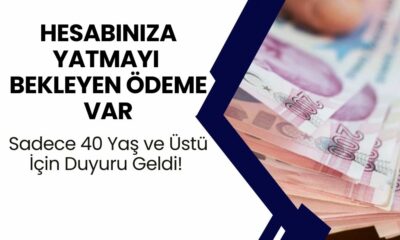 Sadece 40 Yaş ve Üstü İçin Duyuru Geldi! Başvuru Yapanlara 8.900 TL ve 18800 TL Ödeme Verilecek!