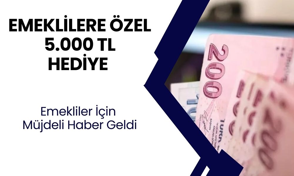 ING Bank'tan Emeklilere Müjdeyi Verdi! Paraya İhtiyacı Olan Emekliye 5.000 TL Ödeme