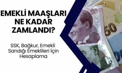 SSK, Bağ-Kur ve emekli sandığı maaşları açıklandı: 10 11 12 ve 13 bin TL alan emeklilerin maaşları ne kadar oldu? 4A 4B 4C emekli maaşı hesaplama tablosu burada!