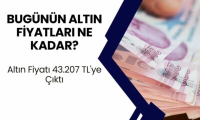 Bugünün Altın Fiyatları Ne Durumda? Altın Fiyatı 43.207 TL'ye Fırladı!