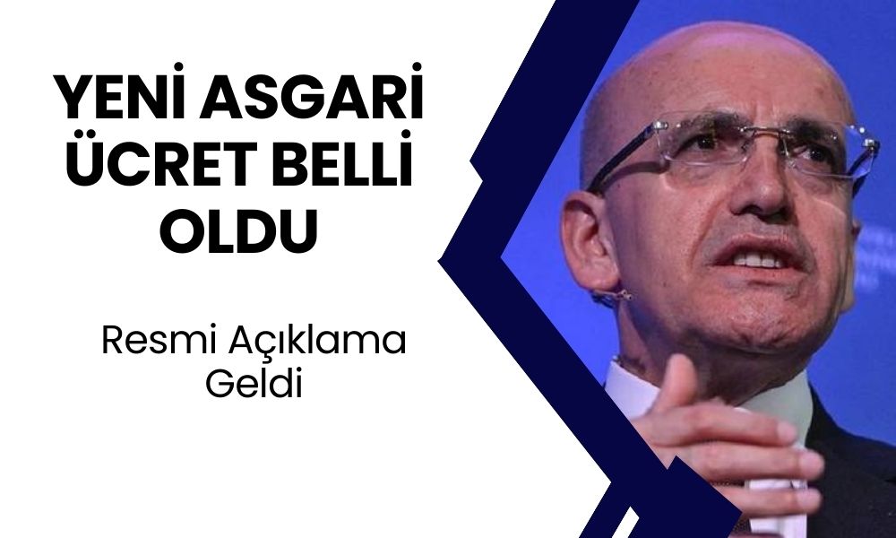 Resmi Açıklama Geldi! Yeni Asgari Ücret Belli Oldu!