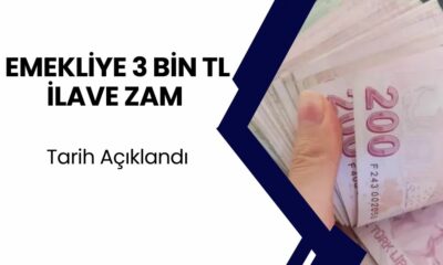 Sadece o emekliye 3 bin TL ilave zam yapılacak! Tarih açıklandı