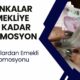 Ziraat PTT Vakıfbank Halkbank emekliye Ağustos 2024 Emekli Promosyon Miktarını Açıkladı