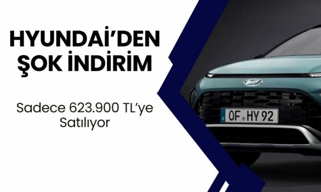 Hyundai’den Şok İndirim! Bayon SUV Sadece 623.900 TL! Stoklar Tükenmeden Acele Edin!