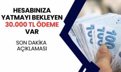 Kamu Bankaları üzerinden EMEKLİ MAAŞI alanlar dikkat! 30 bin TL ödeme yatacak