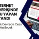 İnternet Alışverişinde Bunu Yapan Ceza Yicek! Bakanlık Devrede Ceza Kesilecek