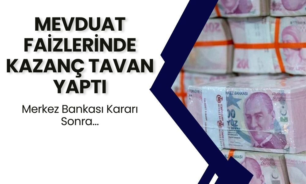 Şok Eden Faiz Rekabeti! Merkez Bankası'nın Hamlesiyle 900 Bin TL Mevduat İçin Dev Kazanç Kapıları Açıldı!