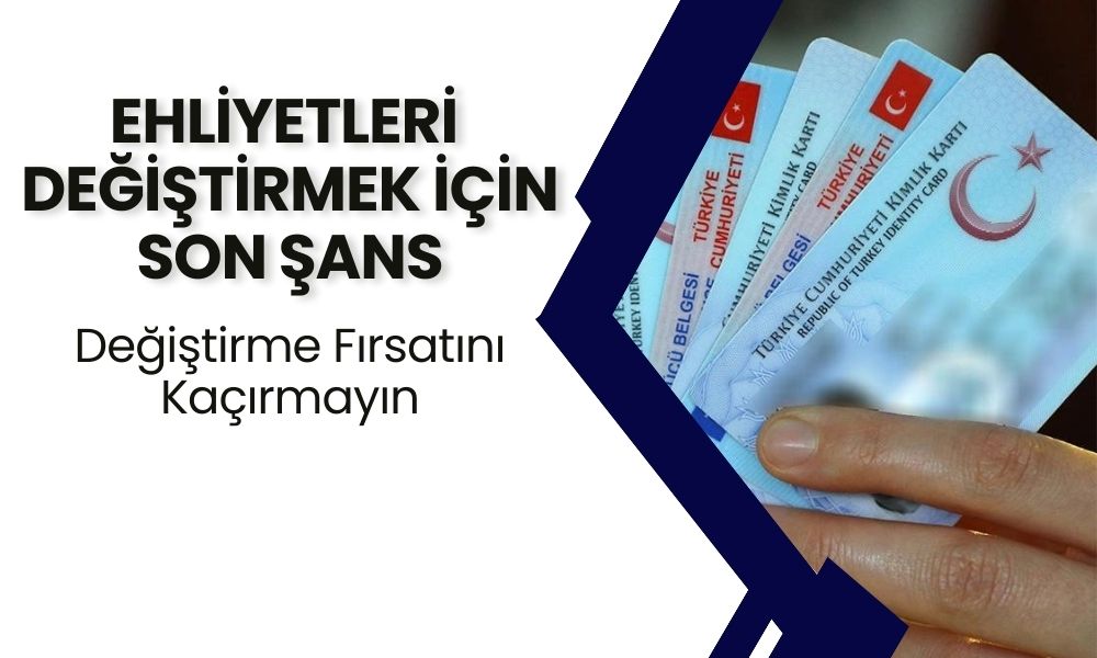 Son Şans! Eski Ehliyetinizi Değiştirme Fırsatını Kaçırmayın: 2024’e Kadar Ücret Sabit Kaldı!