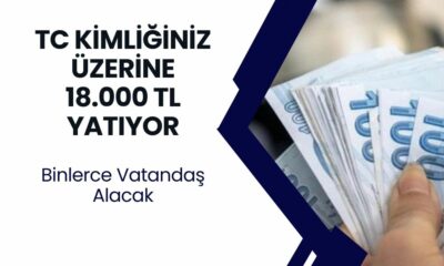 TC Kimliği Olanın Başvurmasına Bile Gerek Yok! Trink Diye Hesaplara 18.000 TL Yatacak