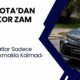 SIFIR OTOMOBİLE REKOR ZAM! Toyota Corolla Fiyat Listesi Görenleri 'Bu Kadarda Olmaz' Dedirtiyor