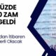 Yüzde 30 Zam Yapıldı! Yarından İtibaren Geçerli Olacak