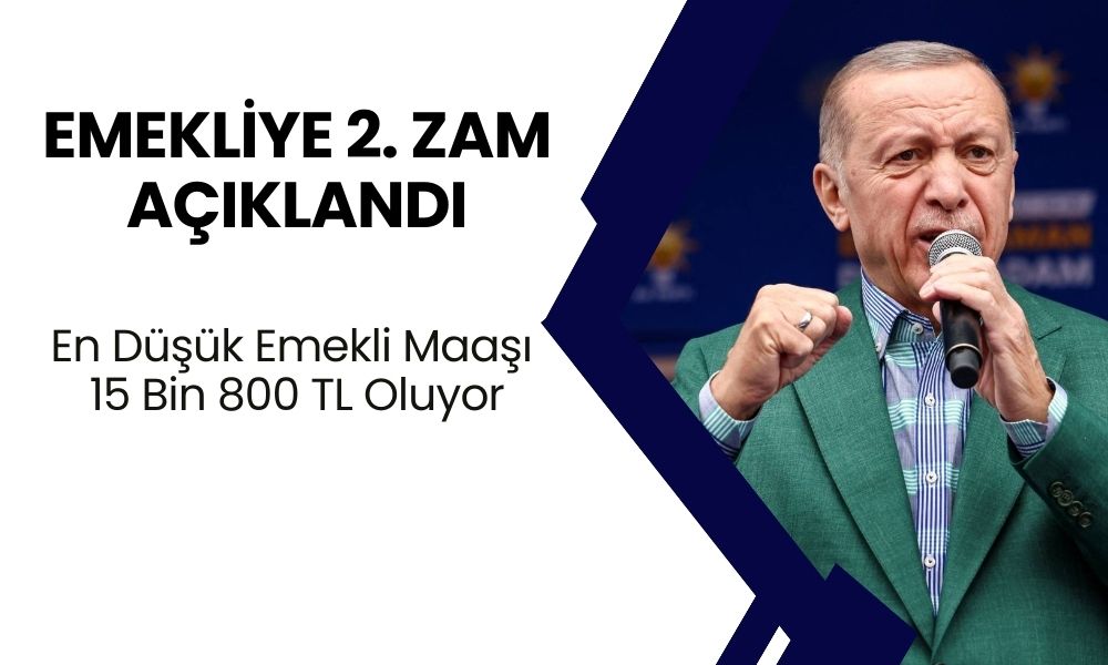 EMEKLİYE ZAM! En Düşük Emekli Maaşı 15 Bin 800 TL Olacak! Önümüzdeki Ay Yeni Maaşlar Geçerli