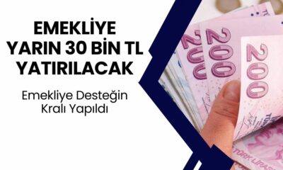 Emekli Maaşlarını Alanlar Yarın 9.30'dan Sonra 30.000 TL Alacak! Hesabınıza Trink Para!