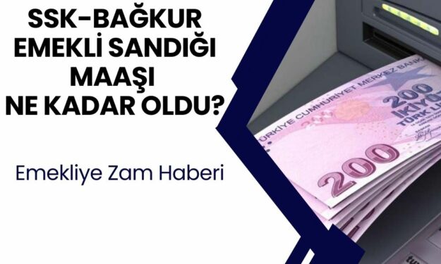 SSK, Bağ-kur ve emekli sandığı 10 11 12 13 bin lira alanların maaşı ne kadar zamlandı? 4A-4B-4C emekli maaş hesaplama tablosu burada!