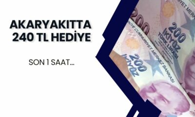 SON 1 SAAT! Ziraat Bankası’ndan Akaryakıtta 240 TL Hediye Müjdesi