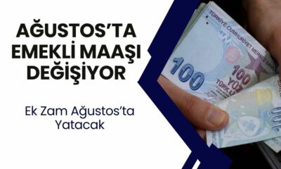 Emeklilere Ağustos Ayında Hesap Değişikliği! Emekli Maaşlarına EK ZAM