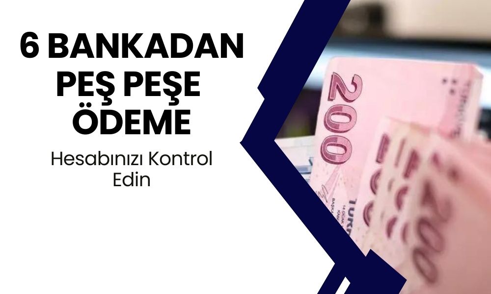 6 Bankadan Çarşamba Müjdesi! Akbank, İş Bankası, Garanti BBVA, QNB Finansbank, DenizBank 09:20'de Duyurdu