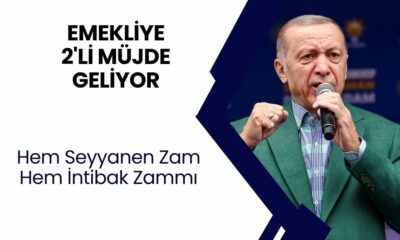 Emeklilere Çifte Müjde Hayırlı Olsun! Hem Seyyanen Zam Hem İntibak Zammı Geliyor