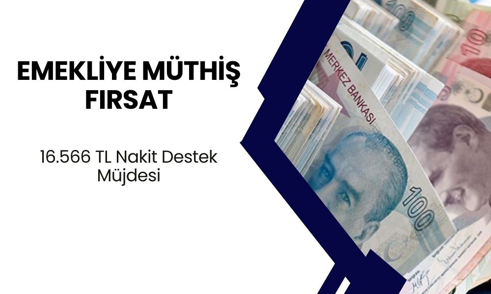 Emekliye Müthiş Fırsat: 16.566 TL Nakit Destek ve Ek Ödeme İle Hayatınız Değişecek!