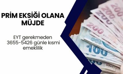 Prim eksiği olana müjde: SGK'ya giden toplu parayla dönecek! EYT gerekmeden 3655-5426 günle kısmi emeklilik müjdesi verildi