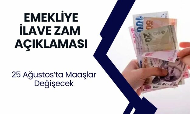 Emekli Maaşları Tekrar Değişti! 25 Ağustos’tan İtibaren Yeni Maaşlar Geçerli Olacak!