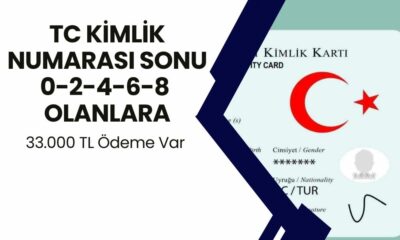 Hesabınıza Yatmayı Bekleyen 33.000 TL Ödemeniz Var! TC Kimlik Numarasının Sonu 0-2-4 Olanlar Bugün, 6-8 Olanlar Yarın Alabilir