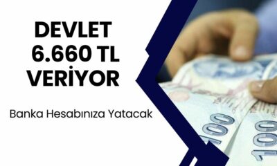 Devlet 6.660 TL Veriyor! Destek Ödemesi Banka Hesabına Yatıyor