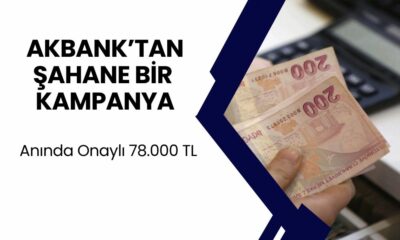 Akbank Ağustos Kampanyası Gündem Oldu! Tek Tuşla 78.000 TL Ödeme Verilecek! Açıklama Saat 12.30'da Geldi