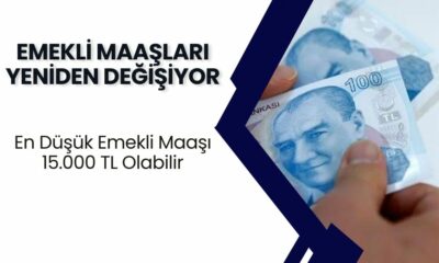 Emeklilere Müjde! En Düşük Emekli Maaşı 15.000 TL Olabilir