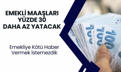 O Emeklilerin Maaşları Büyük Risk Altında! Yüzde 30 Düşük Maaş Alacaklar