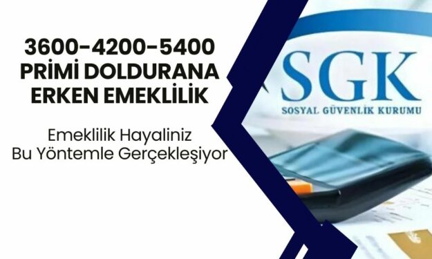 EYT'siz 3600-4200-5400 Günle Anında Emekli Olun! Sevindirici Haber Geldi Erken Emeklilik Onayı Verildi