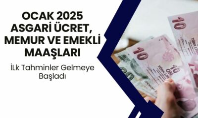 Ocak 2025 Emekli ve Memur Zammı Netleşmeye Başladı! İşte Memur, Emekli ve Asgari Ücretlinin Yeni Maaşı