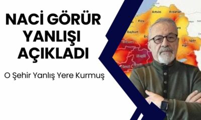 Naci Görür Duyurdu! ‘O Şehir Yanlış Yere Kurulmuş’ Resmen Fayın Üzerinde Yaşıyorlar