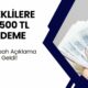 EMEKLİLERE 12.500 TL ÖDEME! Bu Sabah Açıklandı! O Bankadan Uzun Süre Ödenecek Tutar Belli Oldu!