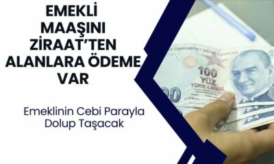 Emekli Maaşlarını Ziraat Bankası'ndan Alanlar Dikkat! Bankadan Adınıza Ödeme Verilecek