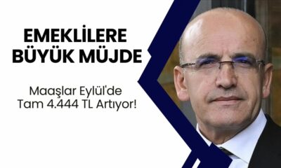 Emeklilere Büyük Müjde! Maaşlar Eylül'de Tam 4.444 TL Artıyor!