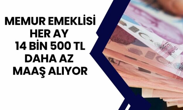 Milyonlarca Memur Emeklisi Daha Az Maaş Alıyor! Her Ay 14 Bin 500 TL Maaşlardan Kesiliyor